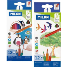 MILAN 12 db-os színes ceruza készlet Milan háromszög F34172K12/ 18481 színes ceruza