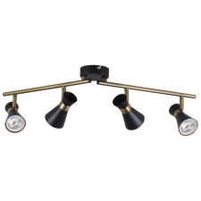 MILENO mennyezeti lámpatest 4x GU10 Black Gold 72cm Kanlux világítás