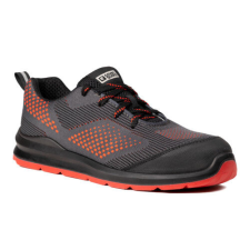 MILERITE S1P SZÜRKE/PIROS SPORT VÉDŐFÉLCIPŐ_43 munkavédelmi cipő