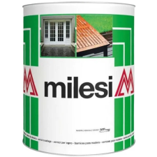 MILESI teraszlazúr vizes xwc 5 l antracit ral 7016 favédőszer és lazúr