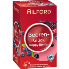 Milford Gyümölcstea, 20x2,5 g, MILFORD  Happy berries , bogyós gyümölcs tea