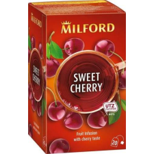 Milford Gyümölcstea, 20x2,5 g, MILFORD "Sweet cherry", cseresznye tea