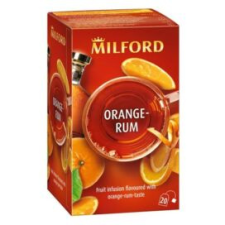 Milford Gyümölcstea MILFORD narancs és rum 20 filter/doboz tea