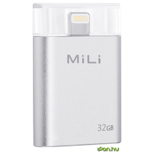 Mili iData Pro 32GB Lightning + Micro USB Ezüst pendrive