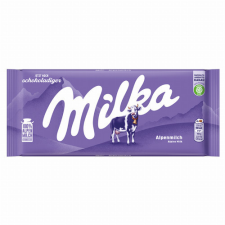Milka alpesi tej felhasználásával készült tejcsokoládé 100 g csokoládé és édesség