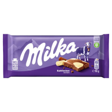 Milka Alpesi Tej Felhasználásával Készült Tejcsokoládé Fehér Csokoládéval 90 G csokoládé és édesség