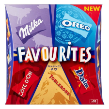 Milka Csokoládé milka favourites praliné 159 g csokoládé és édesség