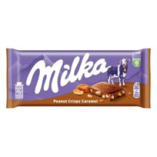 Milka Csokoládé MILKA Földimogyorós-Karamellás 90g csokoládé és édesség