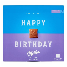 Milka Csokoládé milka happy birthday alpesi tejkrémes 110 g csokoládé és édesség