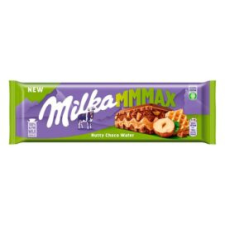 Milka Csokoládé MILKA MMMax Nutty Choco Wafer Ostyás-Mogyorós 270g csokoládé és édesség