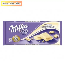  Milka fehér csokoládé 100 g – lágy és krémes édesség csokoládé és édesség