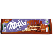 Milka Gingerbread Mézeskalács Ízű Tejcsokoládé 300g csokoládé és édesség