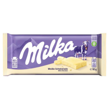 Milka Milka táblás fehércsokoládé - 90g csokoládé és édesség