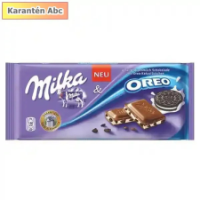  Milka Oreo tejcsokoládé 100 g – krémes csokoládé ropogós Oreo darabokkal csokoládé és édesség