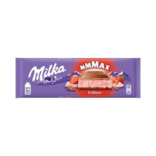 Milka táblás nugát eper - 300g csokoládé és édesség