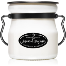 Milkhouse Candle Co. Creamery Jasmine & Honeysuckle illatgyertya Cream Jar 142 g gyertya