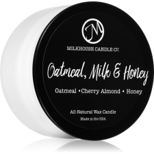 Milkhouse Candle Co. Creamery Oatmeal, Milk & Honey illatgyertya Sampler Tin 42 g gyertya