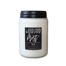 Milkhouse Candle Co. MILKHOUSE GYERTYA Woodland Frost illatgyertya Farmhouse Jar (737 g), gyertya