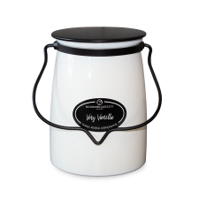 Milkhouse Candle Co. TEJHÁZ GYERTYA Nagyon vanília illatú gyertya VAJTÉRKÉS (624 g), gyertya