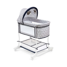 Milly Mally Cradle Dream On babaágy és bölcső egyben - Csillagos mintás kiságy, babaágy