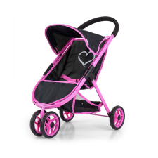 Milly Mally Játék golf babakocsi babáknak Milly Mally Susie Prestige Black játék babakocsi