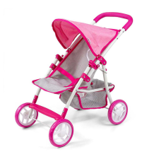 Milly Mally Játék sport babakocsi babáknak Milly Mally Natalie Prestige Pink játék babakocsi