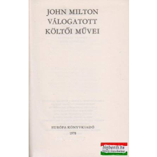  Milton válogatott költői művei irodalom