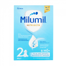 Milumil 2 anyatej-kiegészítő tápszer 6-12 hó (500 g) bébiétel