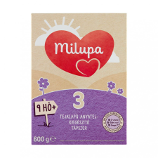 Milupa 3 tejalapú, anyatej-kiegészítő tápszer 9 hó+ (500 g) bébiétel