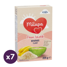 Milupa Finom falatok, Banános tejpép 4 hó+ (7x225 g) bébiétel