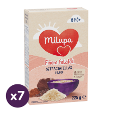 Milupa Finom falatok, sztracsatellás/stracciatellás tejpép 8 hó+ (7x225 g) bébiétel