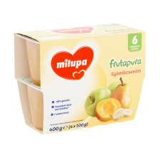  Milupa Frutapura Gyümölcsvarázs gyümölcspüré 6 hó+ 4 db (4x100 g) bébiétel