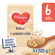Milupa Natúr 7 gabonás kása 6 hó+ (5x225 g) bébiétel
