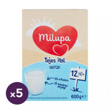 Milupa tejalapú anyatej-kiegészítő tápszer, natúr tejes ital 12 hó+ (5x500 g) bébiétel