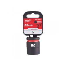  MILWAUKEE Gépi dugókulcs 1/2" 20 mm CrMo dugókulcs