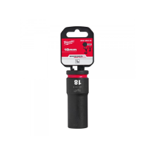  MILWAUKEE Gépi hosszú dugókulcs 1/2" 18 mm CrMo dugókulcs
