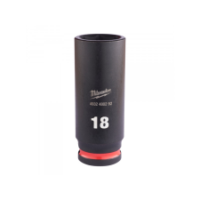 Milwaukee Gépi hosszú dugókulcs 3/8" 18 mm CrMo MILWAUKEE dugókulcs