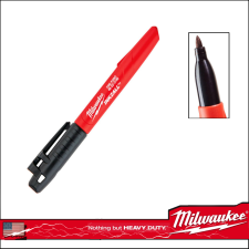 Milwaukee Jelölő filctoll alkoholos, hegyes 1 mm  Milwaukee FEKETE filctoll, marker