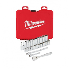 Milwaukee MILWAUKEE 1/4" racsnis dugókulcs készlet 28 részes dugókulcs
