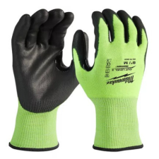 Milwaukee Milwaukee Hi-Vis Vágásbiztos kesztyű 3/C - 8/M - 1 pár (4932478131) védőkesztyű