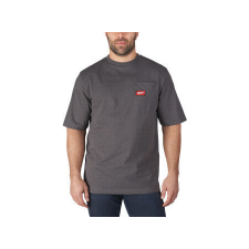  MILWAUKEE Rövid ujjú zsebes póló szürke WTSSG-S munkaruha