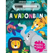 Mimorello Kiadó A vadonban - Játékos vonalak gyermek- és ifjúsági könyv