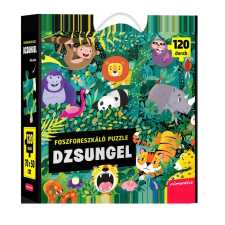 Mimorello Kiadó Dzsungel - Foszforeszkáló puzzle gyermek- és ifjúsági könyv