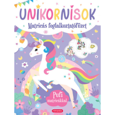 Mimorello Kiadó Unikornisok - Matricás foglalkoztatófüzet - Pufi matricákkal gyermek- és ifjúsági könyv