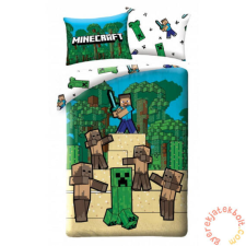  Minecraft ágyneműhuzat szett - Steve és a Barna Zombik babaágynemű, babapléd