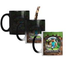 Minecraft Cana Minecraft Steve , Farkas és Creeper Termosensibila , 330ml , bögre64 bögrék, csészék