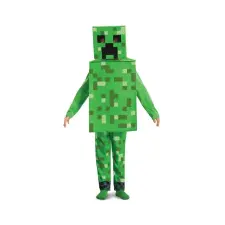  Minecraft Creeper Fancy jelmez 10-12 év ajándéktárgy