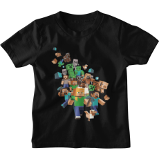  Minecraft Csapat - Gyerek Póló