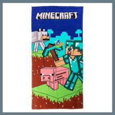  Minecraft Diamond Armor fürdőlepedő, strand törölköző 70x140cm CBX2402154MC lakástextília