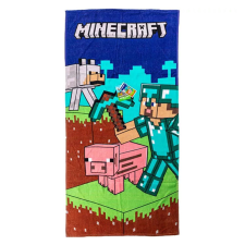 Minecraft Diamond Armor fürdőlepedő, strand törölköző 70x140cm CBX2402154MC lakástextília